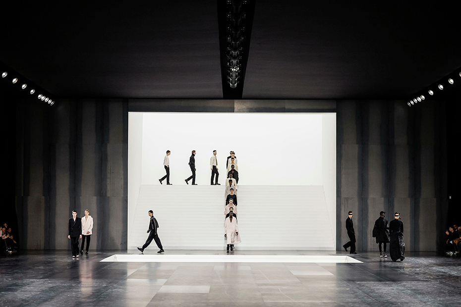 DIOR Homme Fall/Winter 2025-2026 runway during Paris Fashion Week Menswear on January 2025 - Paris, France
